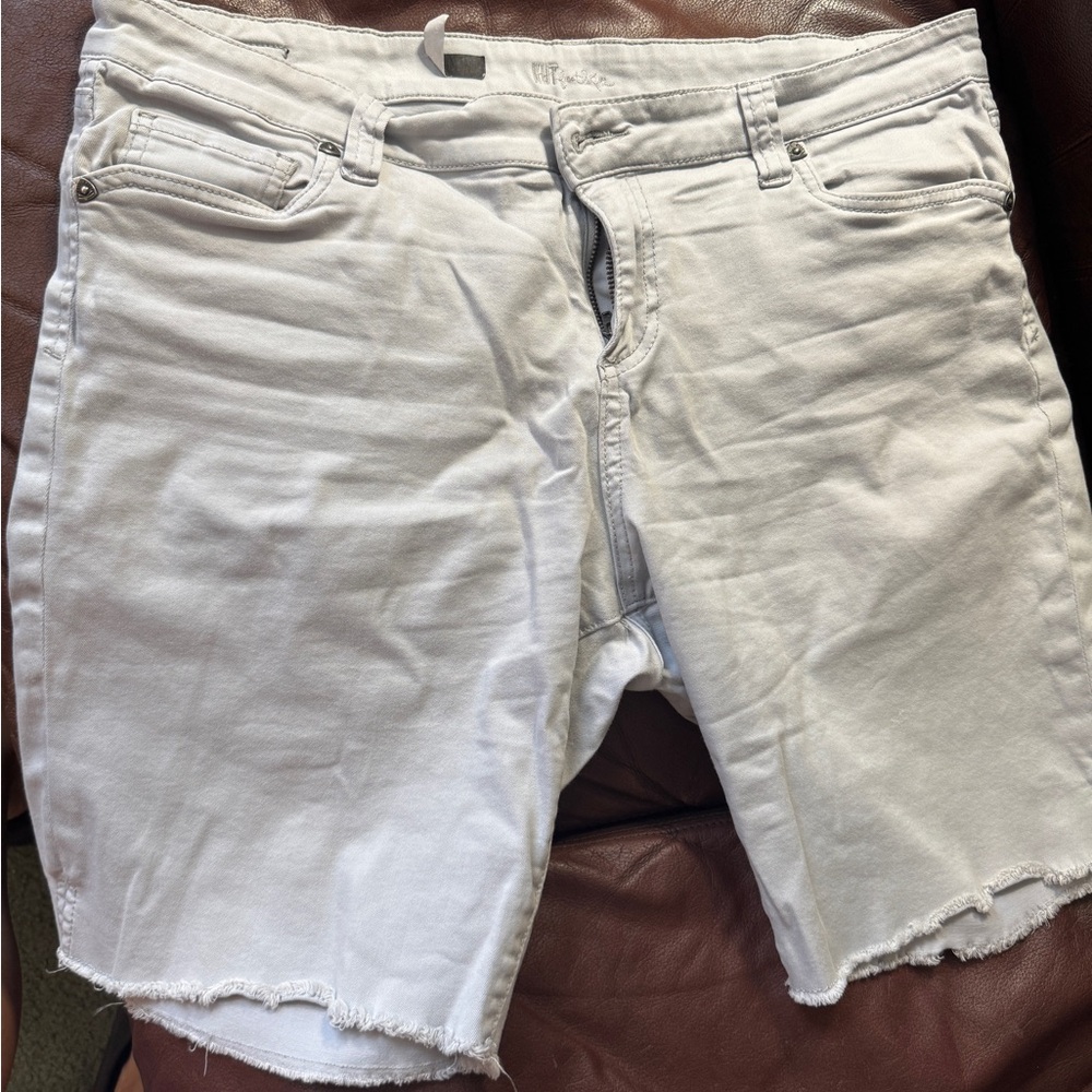Kut from the Kloth Light Gray Women Shorts